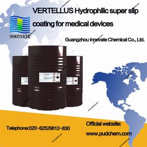 VERTELLUS Hydrophilic super slip coating for medical devices Biocompatible cross-linkable phosphorylcholine coating PC1036