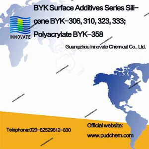 BYK Surface Additives Series Silicone BYK-306, 310, 323, 333; Polyacrylate BYK-358