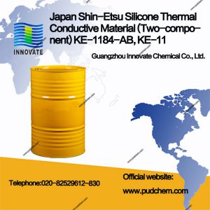 Japan Shin-Etsu Silicone Thermal Conductive Material Thermally Conductive Adhesive Material Additional Reaction Type (Two-component) KE-1184-AB, KE-11