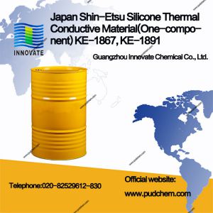 Japan Shin-Etsu Silicone Thermal Conductive Material Thermally Conductive Adhesive Material Additional Reaction Type (One-component) KE-1867, KE-1891