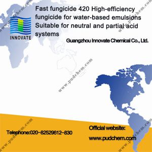 Fast fungicide 420 High-efficiency fungicide for water-based emulsions Suitable for neutral and partial acid systems