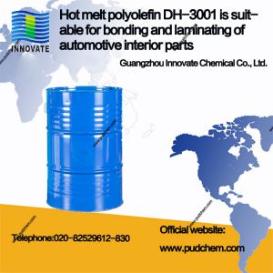 Hot melt polyolefin DH-3001 is suitable for bonding and laminating of automotive interior parts