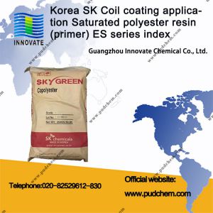 Korea SK Coil coating application Saturated polyester resin (for topcoat) ES series index ES 450, ES 600, ES 812, ES 850