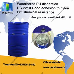 Waterborne PU dispersion UC-2210 Good adhesion to nylon PP Chemical resistance and weather resistance