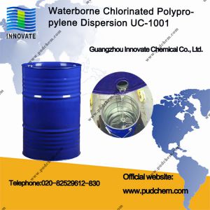 Waterborne Chlorinated Polypropylene Dispersion UC-1001 Good adhesion to PP Chemical resistant high gloss