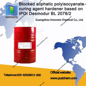 Blocked aliphatic polyisocyanate curing agent hardener based on IPDI Desmodur BL 2078/2